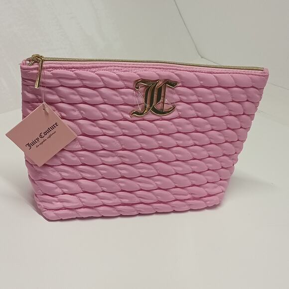 Juicy couture| cosmetics bag juicy travel organizer toiletry Makeup bag. NWT. - Picture 2 of 11